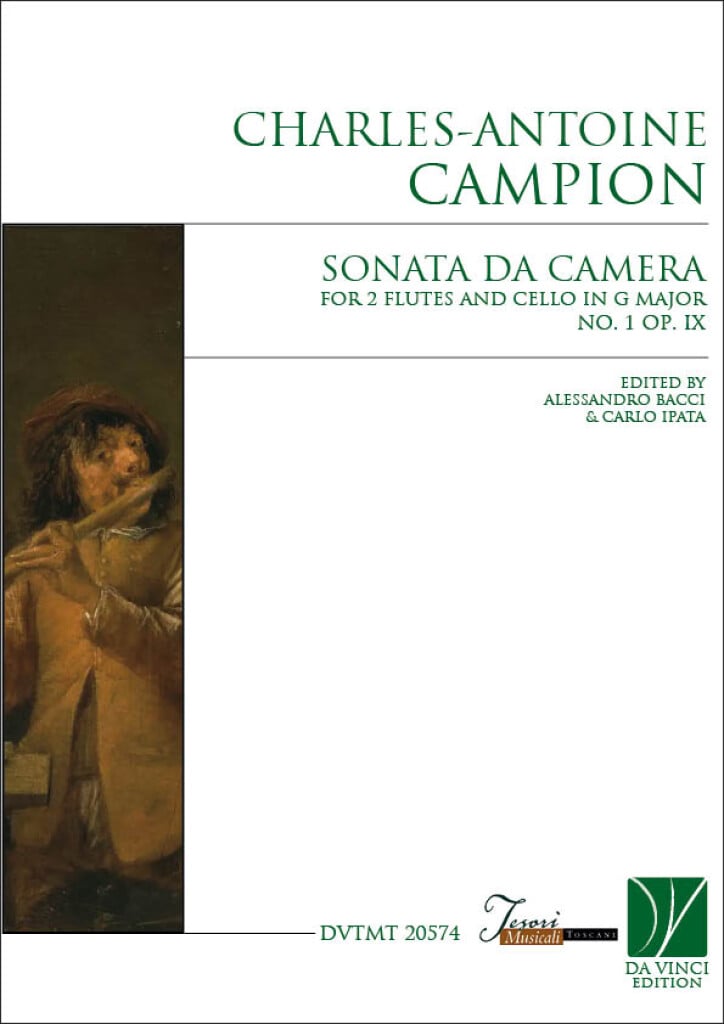 Sonata for 2 Flute and Cello in G major nr.1 op.IX